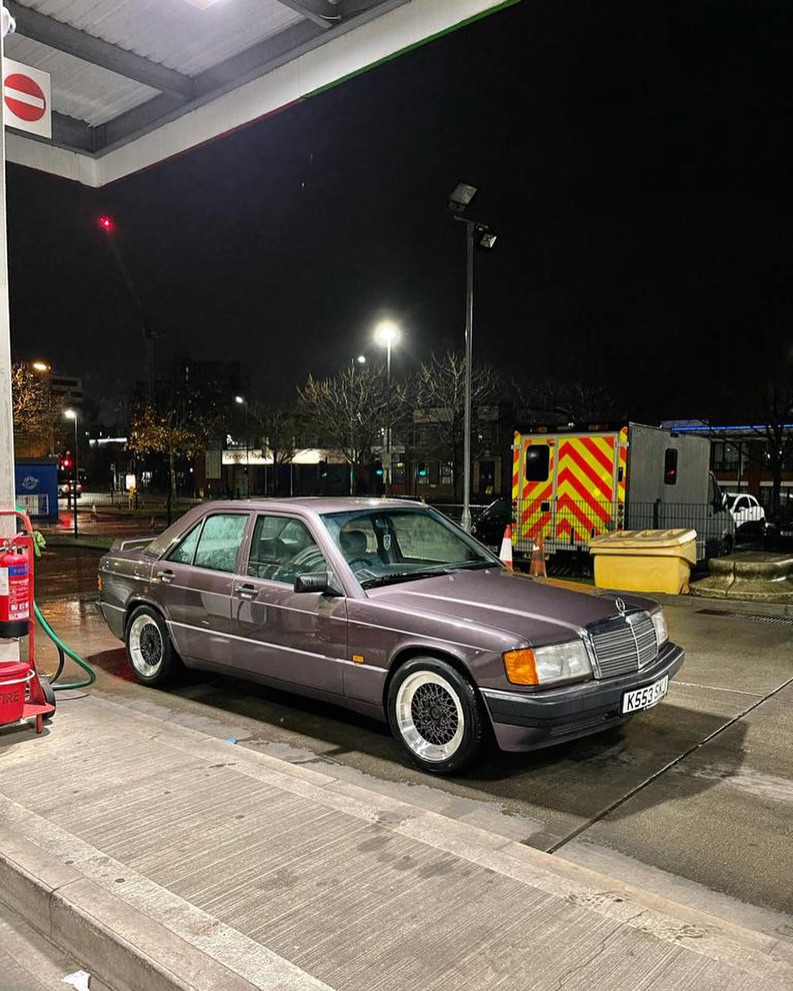 Woman Maths: Mercedes-Benz 190E